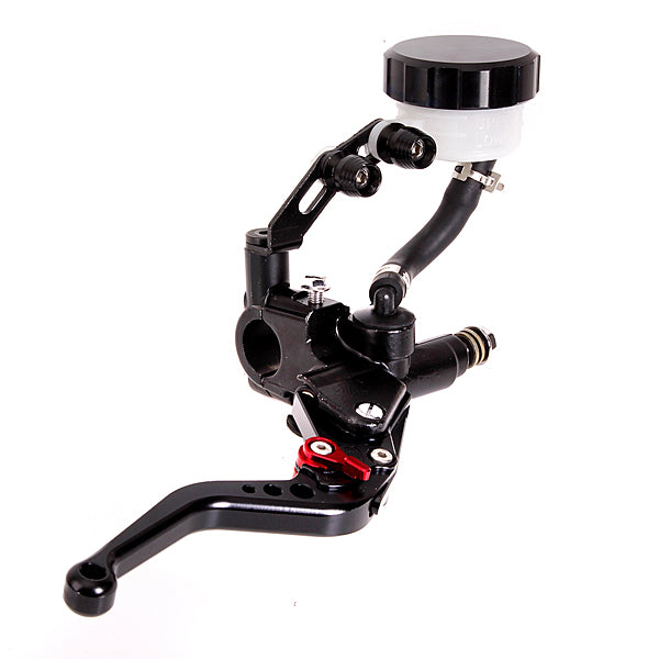 CNC Black Universal Motorcycle Left or Right Brake Clutch Lever Master Cylinder