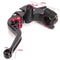CNC Black Universal Motorcycle Left or Right Brake Clutch Lever Master Cylinder