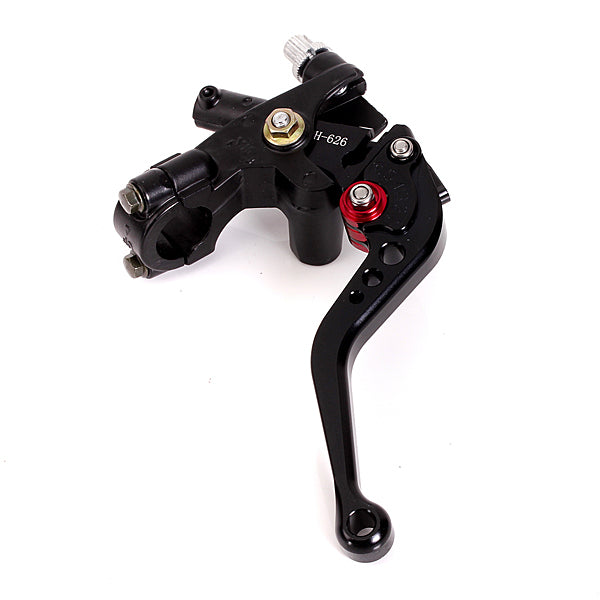 CNC Black Universal Motorcycle Left or Right Brake Clutch Lever Master Cylinder