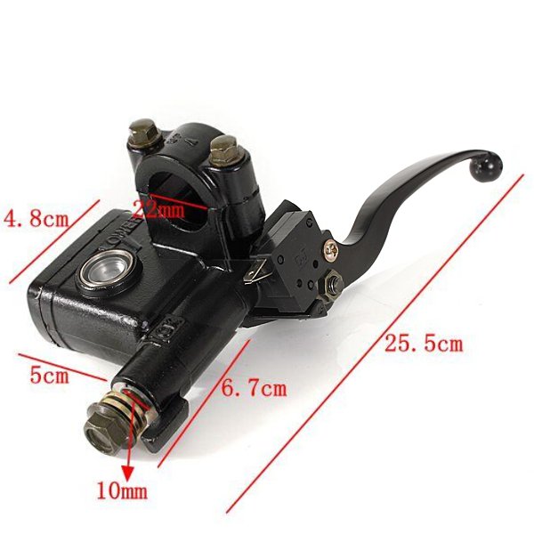 ATV Front Right Brake Master Cylinder Lever Pump 50cc 110cc 150cc