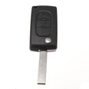 3 Button Flip Remote Key Fob Case Shell For Citroen C2 C3 C4 C5 C6