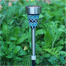 Solar Power Mosaic LED Garden Light Solar Energy Outdoor Lamp For Lawn