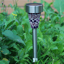 Solar Power Mosaic LED Garden Light Solar Energy Outdoor Lamp For Lawn