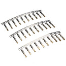 10 Sets Futaba Plug Servo Plug Terminal Gilt Male and Terminal