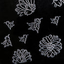 Silver Hollow Out Butterfly 3D Nail Art Stickers Decal Decoration