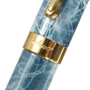 Jinhao X450 Sky Blue Marbled 18KGP Medium Nib Fountain Pen