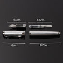Jinhao X750 Valued Silver Stainless  M Nib Fountain Pen