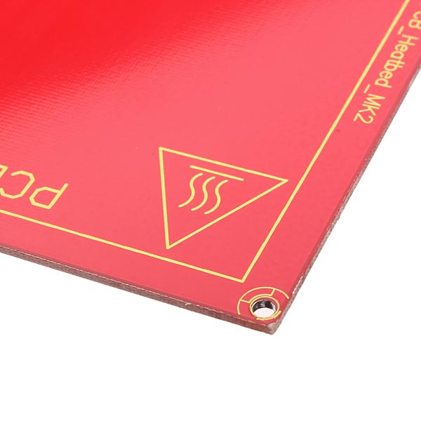 MK2B PCB Heated Bed For 3D Printer RepRap Mendel