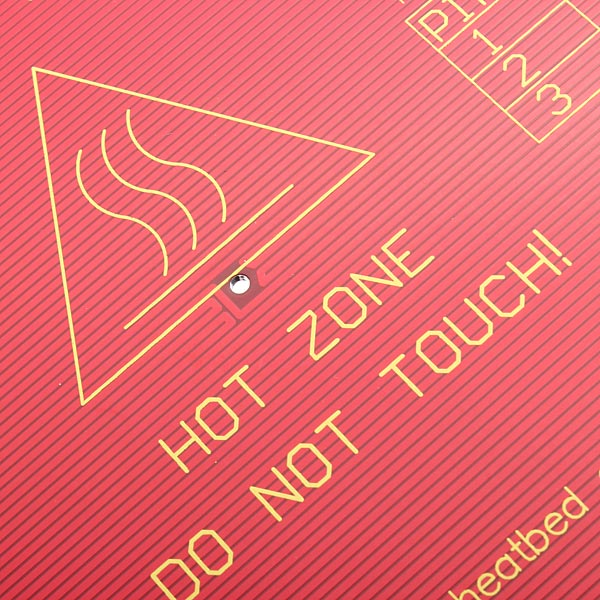 MK2B PCB Heated Bed For 3D Printer RepRap Mendel