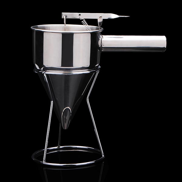 Stainless Steel Funnel Octopus Balls Tools With Rack