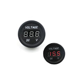 Automobiales Motorcycle DC 12V to 24V LED Digital Volt Meterr