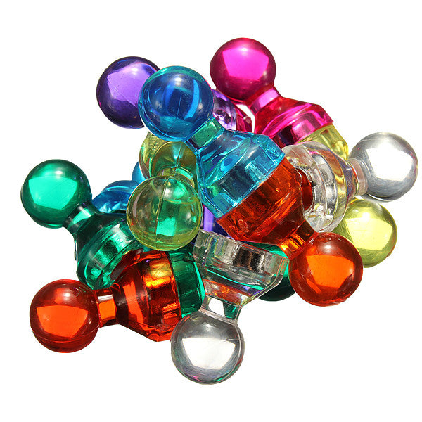 14pcs Strong Magnetic Thumbtacks Neodymium Pins Fridge Magnet Teaching Painting Thumbtack