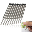 10PCS Black Ballpoint Refills for Parker Style Ink