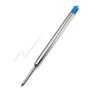 10PCS Blue Ballpoint Refills for Parker Style Ink