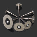 Drillpro 10pcs Diamond Cutting Discs Cut Off Wheel Set For Dremel Rotary Tool Saw Blade