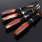 4pcs Orange Motorcycle LED Turn Signal Indicator Blinkers Amber Light
