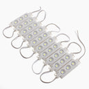 10pcs Molding Waterproof 3LED 5050 SMD Module Light White/Warm White