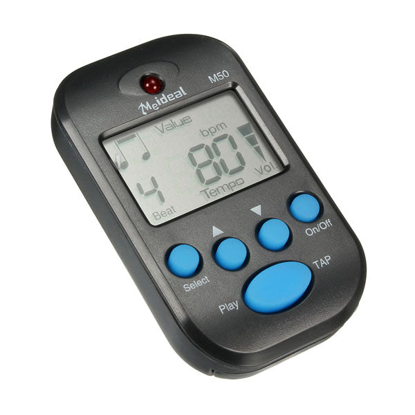 LCD Digital Beat Tempo Mini Musical Counting Metronome