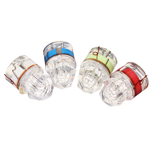 LED Fishing Light Deep Drop Under Water Diamond Flashing Light Bait