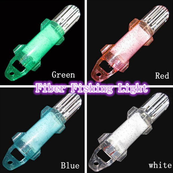 Fiber Fishing Light LED Light Bait Fish Attracting Indicator Lure