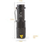 Smiling Shark SS-8022 Q5 3modes Zoomable Mini LED Flashlight