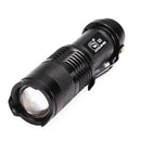 Smiling Shark SS-8022 Q5 3modes Zoomable Mini LED Flashlight