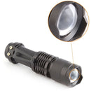 Smiling Shark SS-8022 Q5 3modes Zoomable Mini LED Flashlight