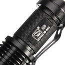 Smiling Shark SS-8022 Q5 3modes Zoomable Mini LED Flashlight