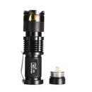 Smiling Shark SS-8022 Q5 3modes Zoomable Mini LED Flashlight