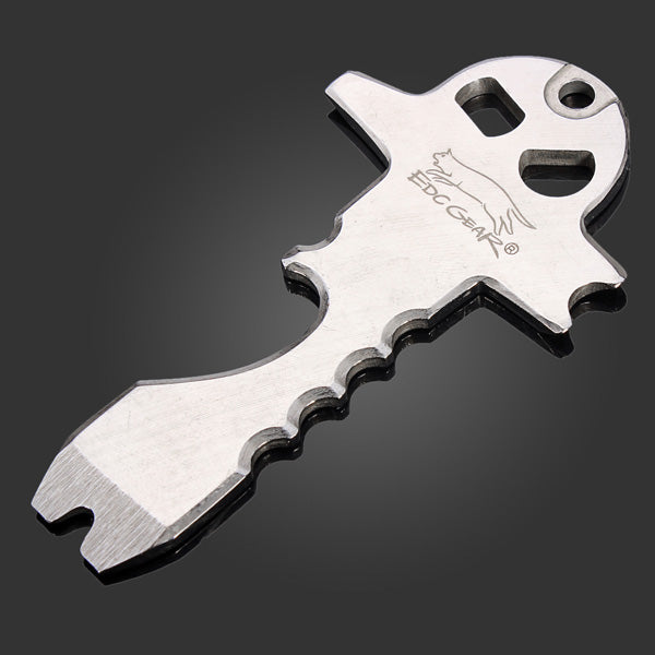 Skull EDC Outdooors Tool Opener Pry Screwdriver Crowbar Camping Tool