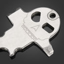 Skull EDC Outdooors Tool Opener Pry Screwdriver Crowbar Camping Tool