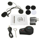 Motorcycle Helmet Intercom 500M Headset BT Interphone With bluetooth Function