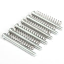 Silver Screws Springs Sets Kits Guitar Humbucker Pickup Mounting