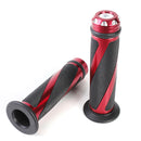 CNC Aluminum Motorcycle Handlebar Gel Hand Grips Bar Rubber