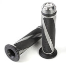CNC Aluminum Motorcycle Handlebar Gel Hand Grips Bar Rubber