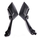 One Pair  Motorcycle Rear View Side Mirrors For Honda Yamaha Kawasaki