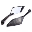 One Pair  Motorcycle Rear View Side Mirrors For Honda Yamaha Kawasaki