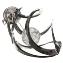 Solar Powered-led Wind Chimes Wind Spinner Outdooors Garden Courtyard