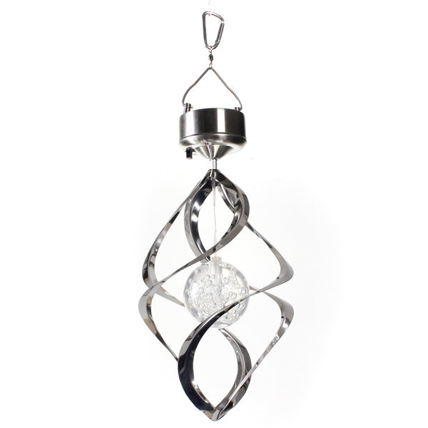 Solar Powered-led Wind Chimes Wind Spinner Outdooors Garden Courtyard