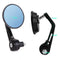 7/8 CNC Universal Motorcycle HandleBar Black Rear View Mirror