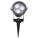 6W LED Flood Light Spot Light With Rod For Landscape Garden IP65 AC 85-265V