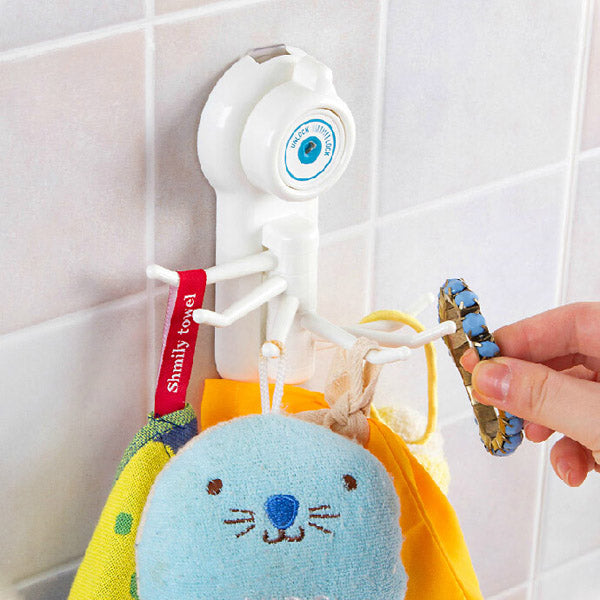 Vacuum Suction Cup Sucker Wall Window Bathroom Kitchen Hanger Hooks