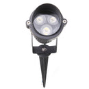 6W LED Flood Spotlightt With Rod & Cap For Garden Yard IP65 AC 85-265V