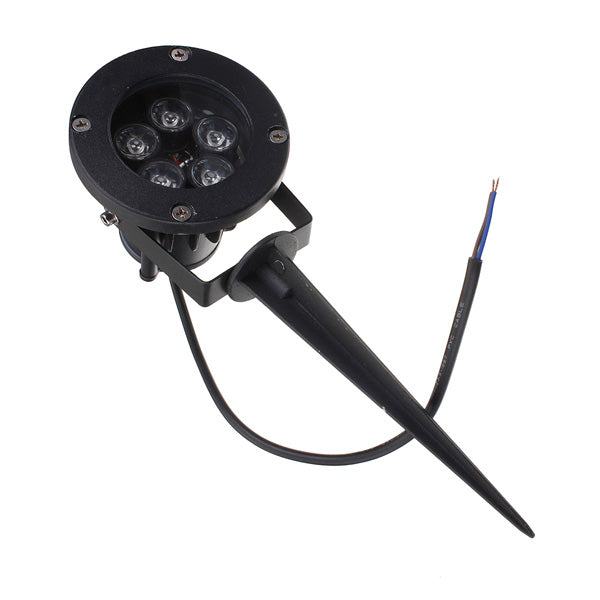 10W LED Flood Light With Rod For Garden Wall Yard IP65 DC 12-24V
