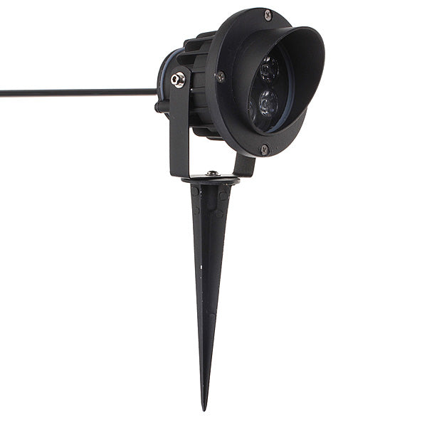 10W LED Flood Light With Rod & Cap For Garden Yard IP65 DC 12-24V