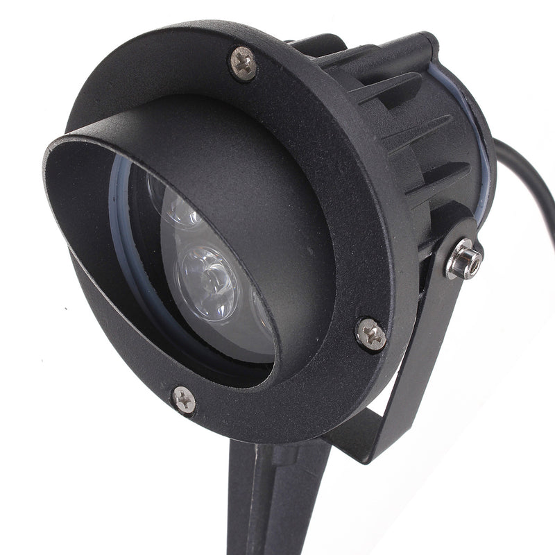 10W LED Flood Spotlight With Cap For Garden Yard Path IP65 AC 85-265V