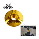 Bicycle CNC Aluminum Bike Headset Cap 28.6mm Sunflower Stem Top Cover