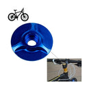 Bicycle CNC Aluminum Bike Headset Cap 28.6mm Sunflower Stem Top Cover