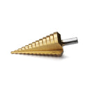 4-39mm HSS Round Shank Titanium Coated Step Drill/Pagoda Drill/Ladder Drill