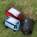 ROSWHEEL Bicycle Mobile Phone Touch Screen Bag Frame Tube Bag